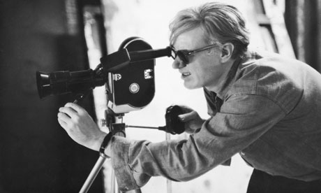 Andy Warhol Lines Up A Shot