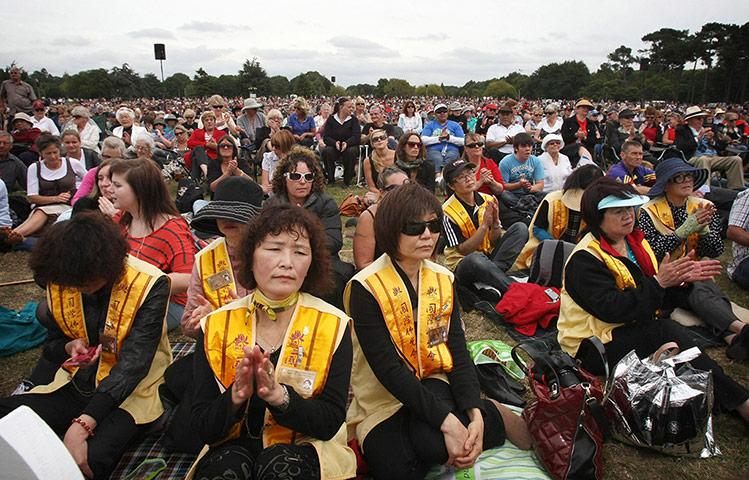 Christchurch memorial: Hagley Park in Christchurch, New Zealand