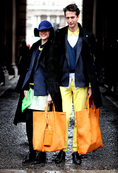 LFW 22 Gallery: Street style at Somerset House