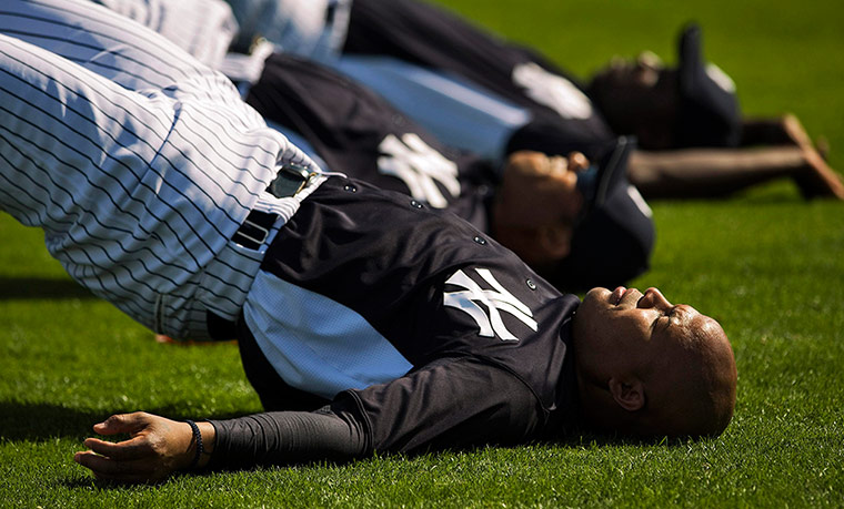 MLB spring training: New York Yankees' Andruw Jones