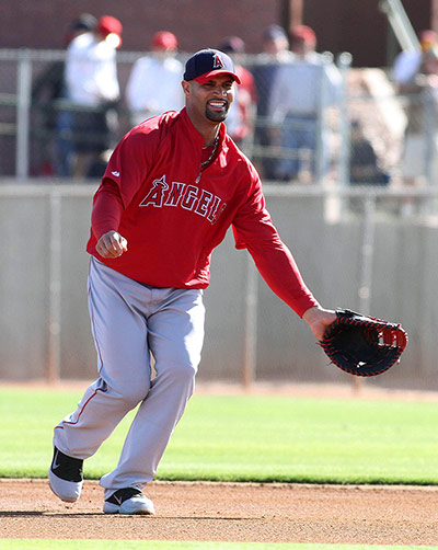 MLB spring training: Los Angeles Angels' Albert Pujols