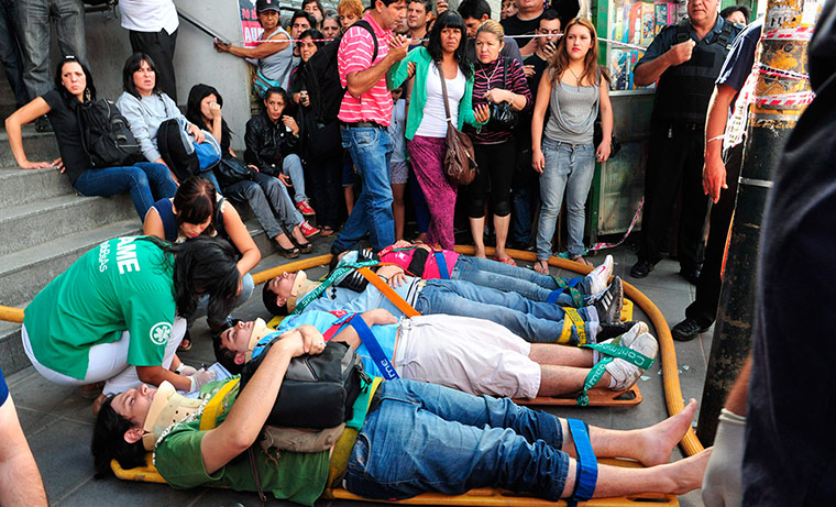 Buenos Aires Train Crash: Train crash in Buenos Aires
