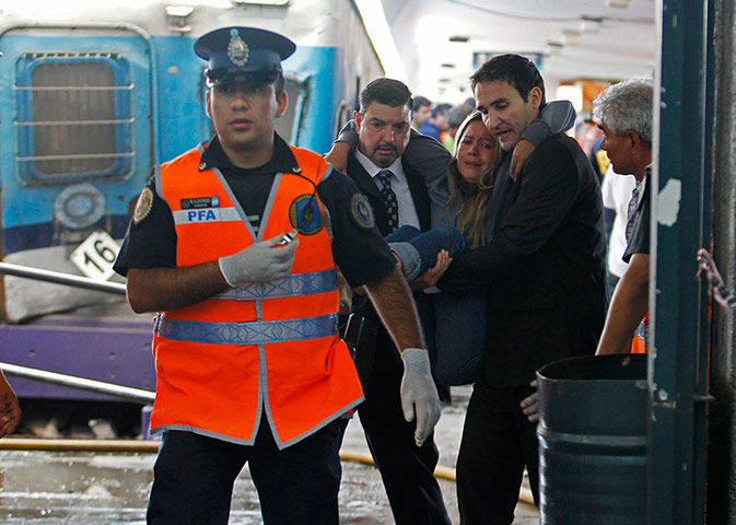 Buenos Aires Train Crash: Train crash in Buenos Aires
