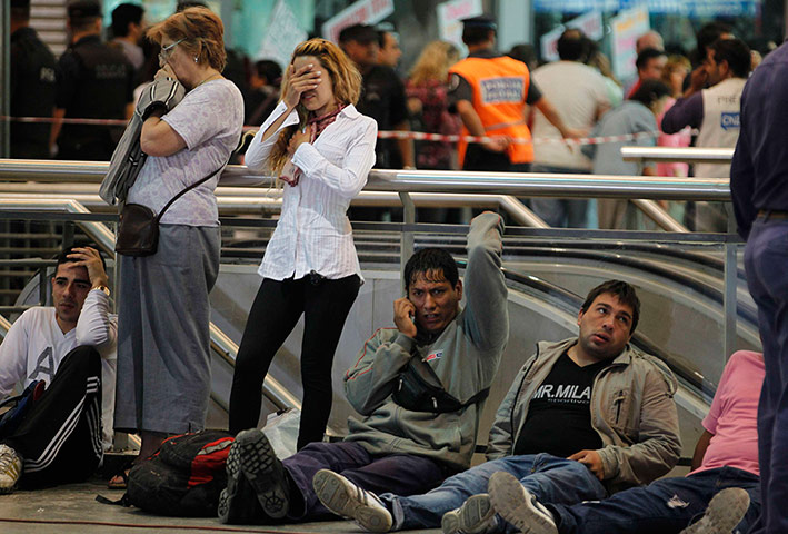Buenos Aires Train Crash: Train crash in Buenos Aires