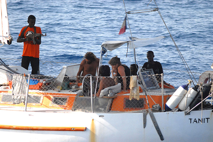 Somalai timeline: Somali pirates 