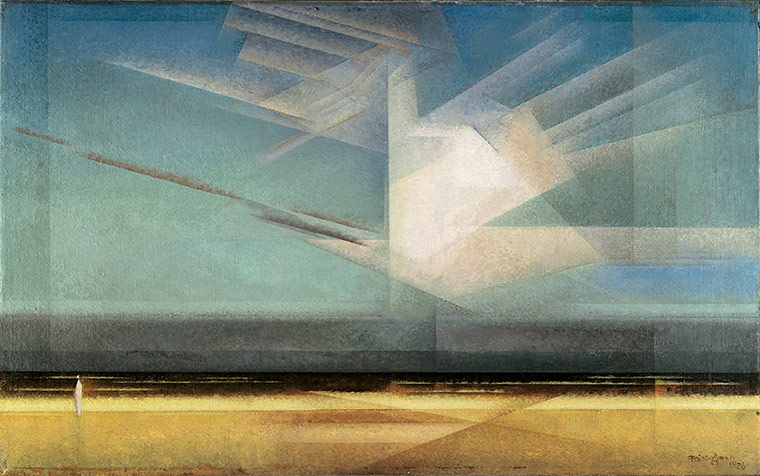 Lyonel Feininger: Bird Cloud