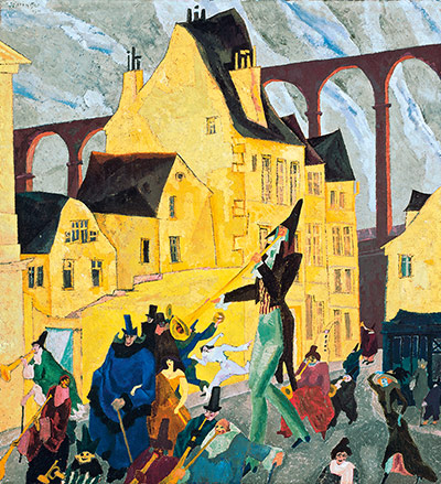 Lyonel Feininger: Carnival in Arcueil