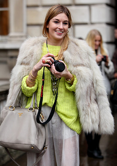 LFW 23 gallery: Street style at Somerset House