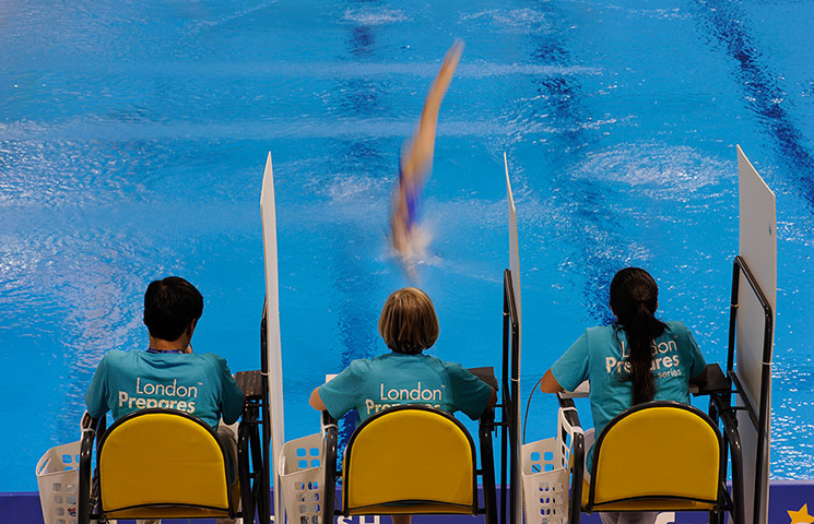 Diving Thursday: Judges score the Womens 3m Springboard Preliminary