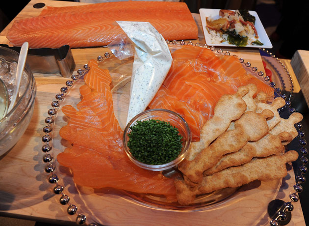 Oscars 2012 food: Under construction