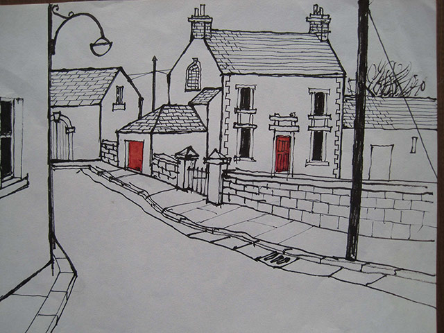 Percy Kelley: Red Door by Percy Kelley