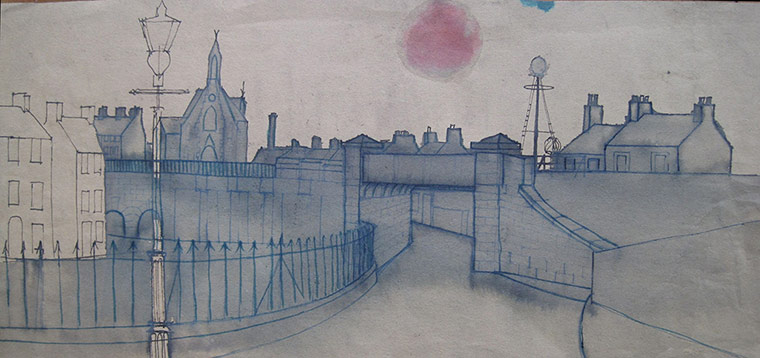 Percy Kelley: Hazy sun, Harrington 