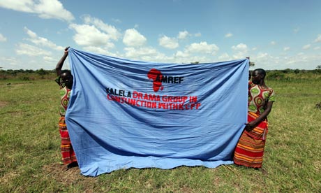 The Kalela drama group in Katine