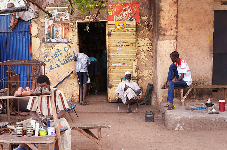 Amadou and Mariam: Bamako, Mali, hometown of musicians Amadou and Mariam 