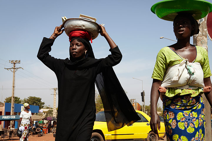 Amadou and Mariam: Bamako, Mali, hometown of musicians Amadou and Mariam 