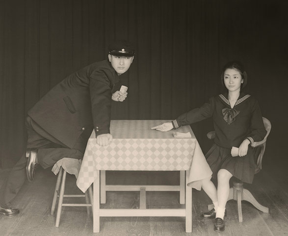 Hisaji Hara: A Study of 'The Cardplayers', 2010, by Hisaji Hara