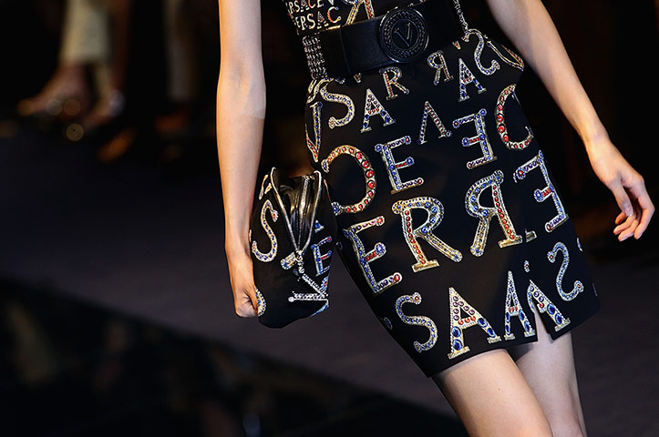 Versace Milan: Versace: Runway - Milan Fashion Week Womenswear Autumn/Winter 2012/2013