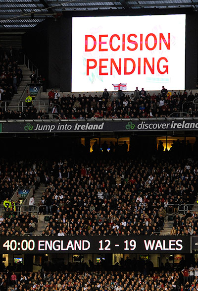 rugby union: England v Wales