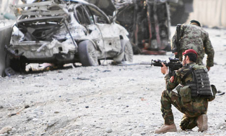 Afghanistan base attack