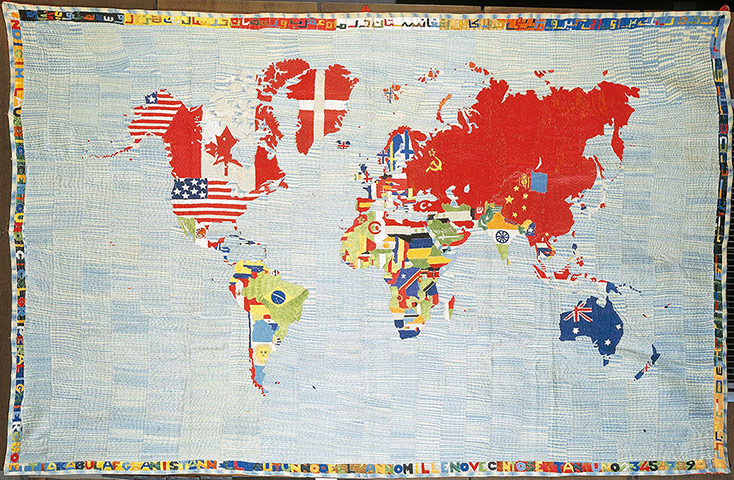 Alighiero Boetti: Alighiero Boetti Mappa 1971-1972         