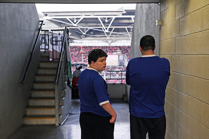 Carling Cup: Cardiff City fans at the Carling Cup final