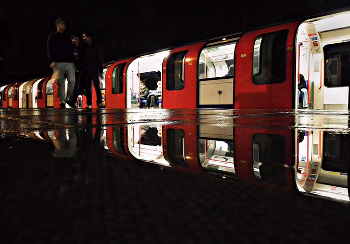 O.F.E. reflections: Newbury Park, Central Line 2