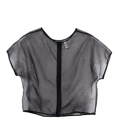Milan Darkness: Milan Darkness mesh H&M top