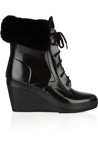 Milan Darkness: Milan Darkness patent Hunter wellington wedges