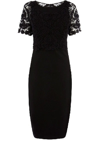 Milan Darkness: Milan Darkness Lace Oasis dress