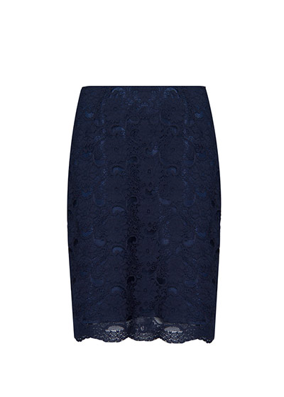 Milan Darkness: Milan Darkeness Navy Mango skirt