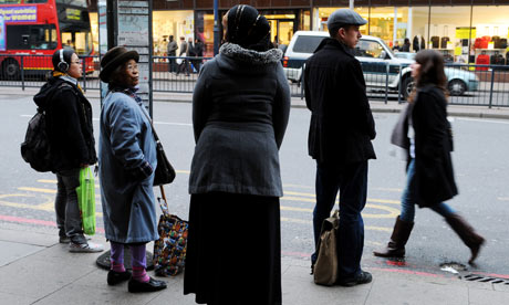 people in shops