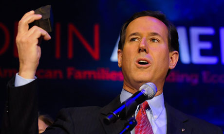 Mitt Romney and Rick Santorum spar over Ohio - live coverage