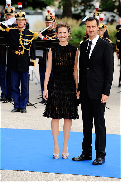 Dictators Wives: Syrian President Bashar Al-Assad and his wife Asma 