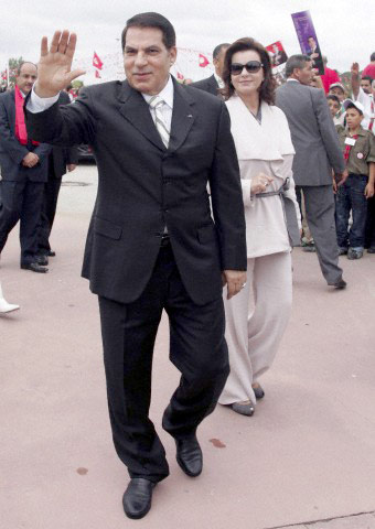 Dictators Wives:  Former Tunisian President Ben Ali and his wife