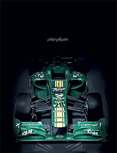 F1 Cars 2012: Caterham Racing 2012 F1 Car CT01