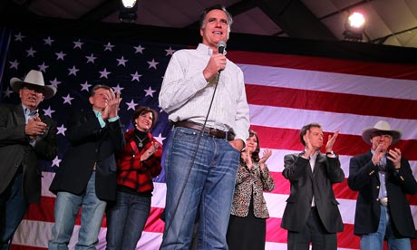 Nevada caucuses: Mitt Romney cruises to easy victory | World news ...