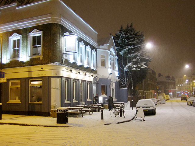 Readers : Camberwell in the snow