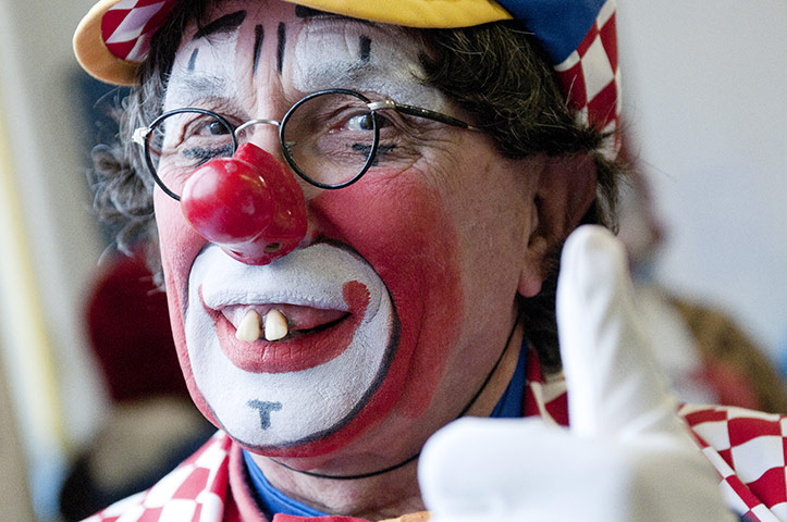 Grimaldi Day: clown at the service