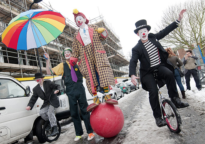 Grimaldi Day: circus skills