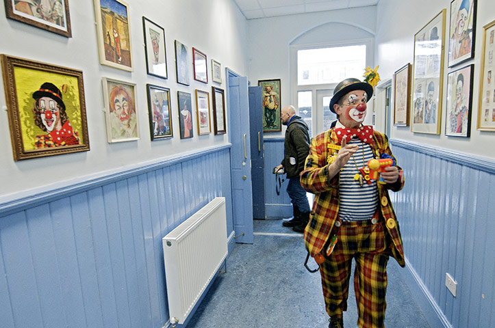 Grimaldi Day: clown portraits