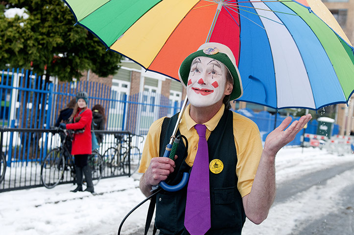 Grimaldi Day: outside Holy Trinity