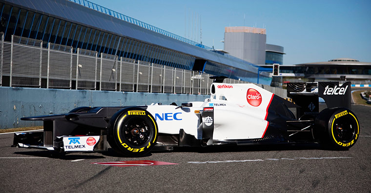 F1 2012 cars: The new Sauber C31