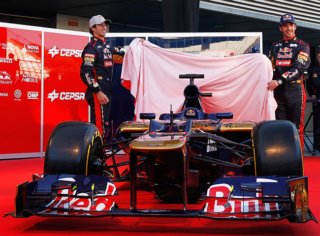 Toro Rosso: A view of the front of the STR7