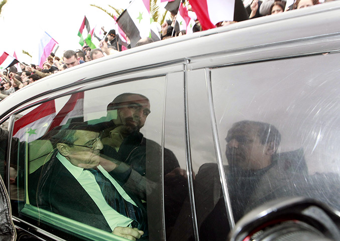 24 hours in pictures: Damascus, Syria: Russian foreign minister Sergei Lavrov