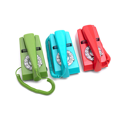 spring brights: V&A trim phones: spring brights