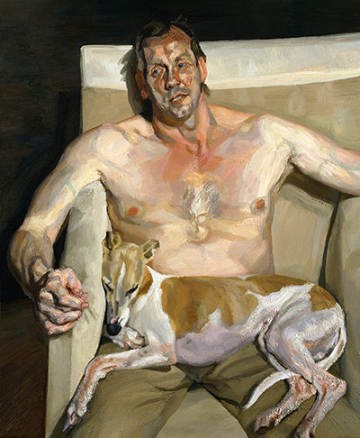 Lucian Freud at NPG: Lucian Freud at National Portrait Gallery - Eli and David