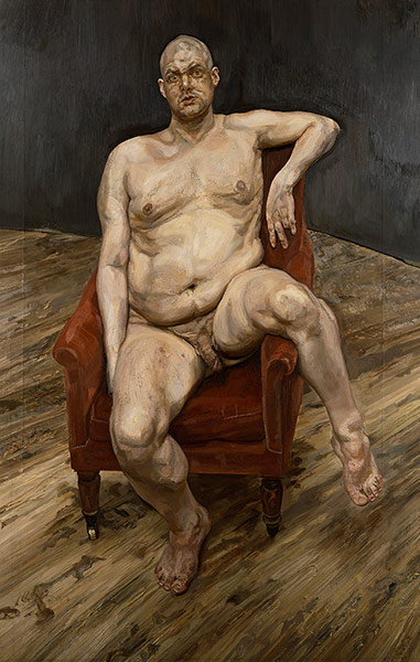 Lucian Freud at NPG: Lucian Freud at National Portrait Gallery - Leigh Bowery