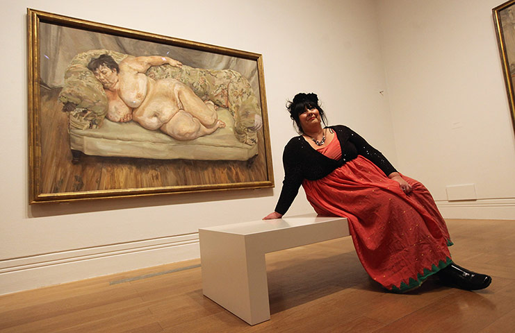 Lucian Freud at NPG: Lucian Freud at National Portrait Gallery - Sue Tilley