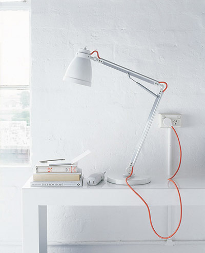 DIY style ideas: Coloured flex 