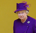 'Oh no, not that Cliff Richard again' . . . Queen Elizabeth II